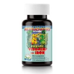 «Витазаврики» жевательные витамины с железом НСП RU1622